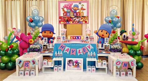 pocoyo party - Google Search | Festa pocoyo, Decoração festa infantil ...