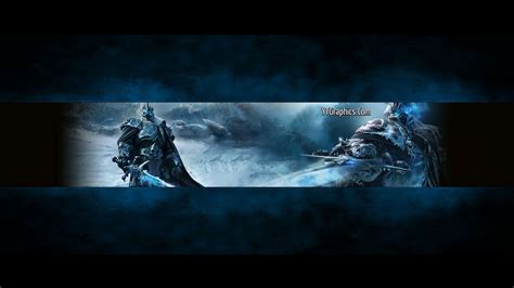 Template Banner Blue Gaming Background - Kalehceoj