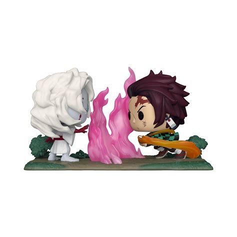 Funko POP! Moment: Demon Slayer: Kimetsu no Yaiba Tanjiro VS. Rui 4.25 ...