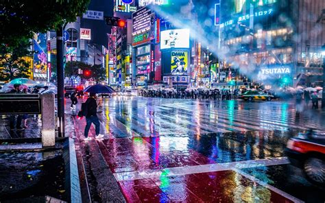 Tokyo Rain Wallpapers - Wallpaper Cave