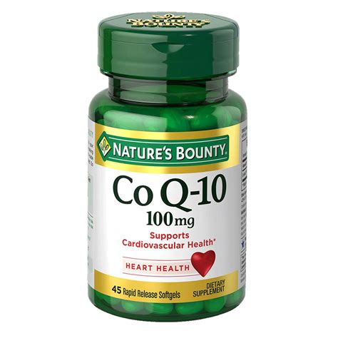 Buy Nature's Bounty Coenzyme Q10 (CoQ10) 100mg online in Pakistan | My ...