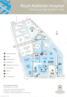 Map: Royal Adelaide Hospital Transit Lounge; 2012; AR#2991 | eHive