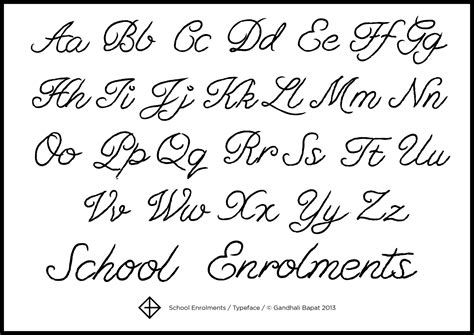 The Cursive Alphabet Printable – AlphabetWorksheetsFree.com