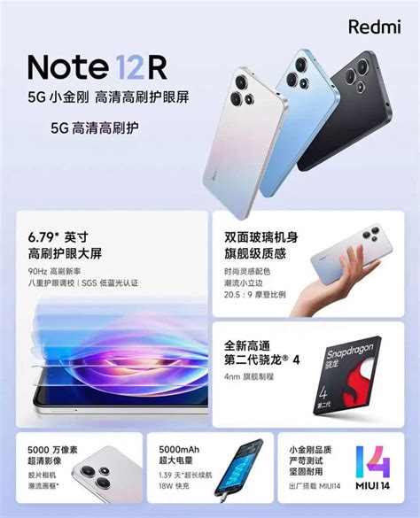 Redmi Note 12R released with 50MP camera & Snapdragon 4 Gen 2 SoC ...