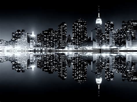 New York Wallpaper 4k Black And White - 1365x1024 Wallpaper - teahub.io