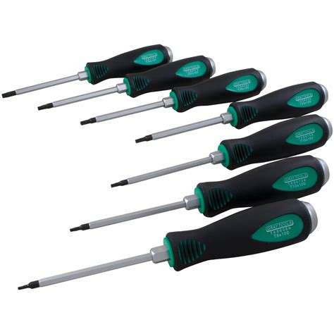 7 Piece Heavy Duty Comfort Grip Torx® Screwdriver Set – Gray Tools ...