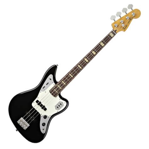 Fender Deluxe Jaguar Bass, Black | Gear4music