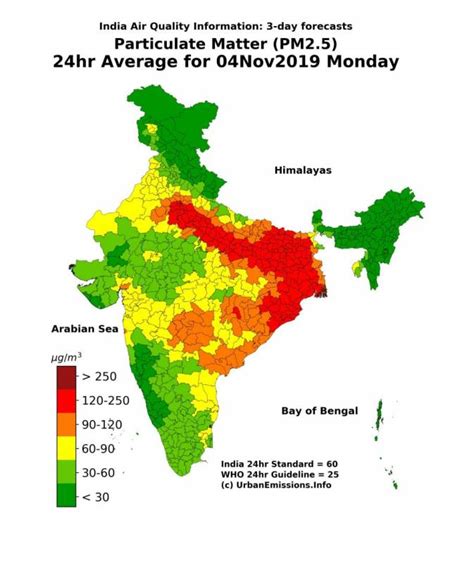 Satellite images suggest that Delhi air pollution might spread to other ...