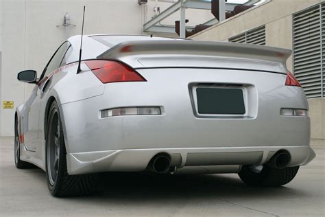 2003-2008 Nissan 350z Street Scene Urethane Rear Bumper Lip - 950-70324