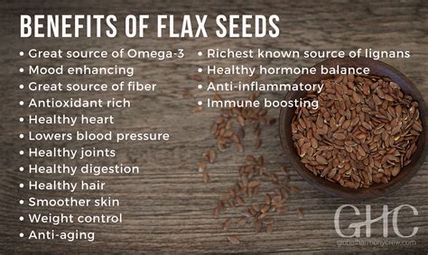 Benefits of flax seeds: Great source of Omega-3 Mood enhancing Great ...