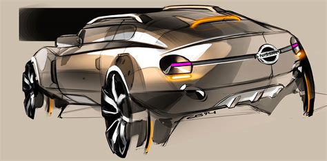 Car design sketches #5 on Behance