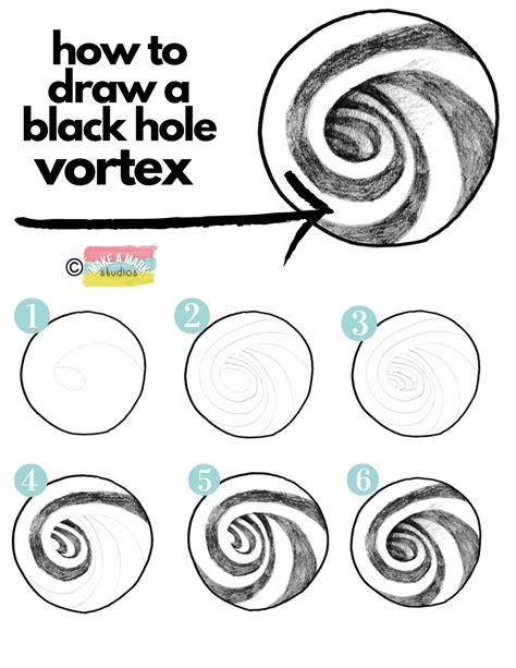 How to draw a vortex in 3 different ways! » Make a Mark Studios | Op ...