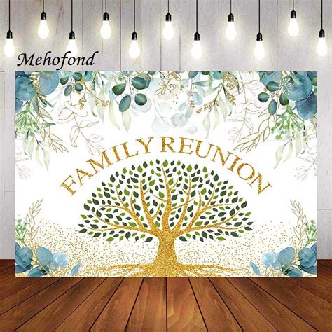 Mehofond Photography Background Family Reunion Party Family Tree ...