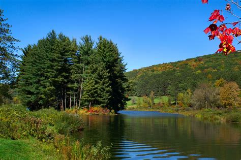 Allegany State Park, a New York State Park located near Bradford, Warren