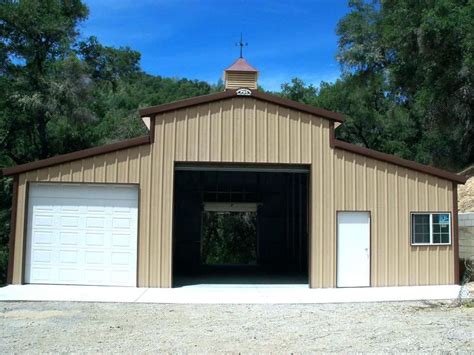 Garage With Living Quarters Metal Barn Apartment For Sale Rv Pole Livi ...