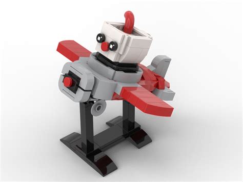 LEGO MOC Cuphead in plane by KiwiKid12 | Rebrickable - Build with LEGO