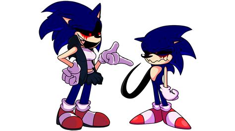 Sonicexe and Fanon Sonic by HGBD-WolfBeliever5 on DeviantArt