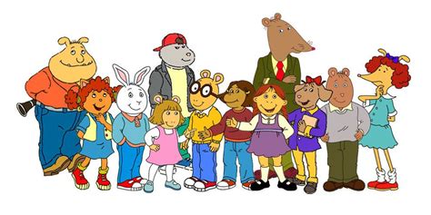 Top TV Shows That Every Canadian 90's Kid Has Seen | Arthur characters ...