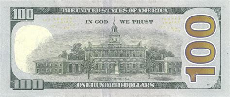 New one hundred dollar bill back Stock Photo by ©amgadedward 41814101