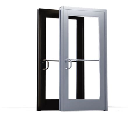 Commercial Storefront Doors - Single and Double Glass Doors | CDF ...