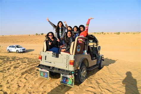 Jeep Safari on sand dunes Jaisalmer_compressed – Desert Camp in Sam ...