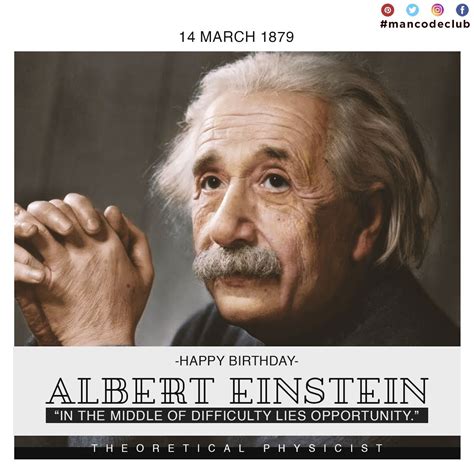 Happy Birthday Einstein Quotes - ShortQuotes.cc