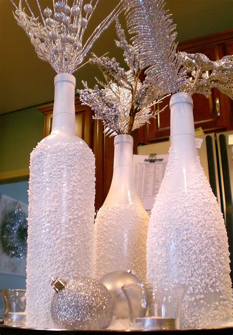 Painted Wine Bottle Christmas Decor Pictures, Photos, and Images for ...