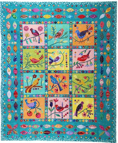 Paradise of Birds Quilt Kit W/O pattern