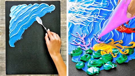 #2 Fun painting ideas to make art at home