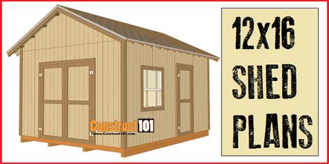 10 X 16 Gable Shed Plans ~ Shed Plans Download