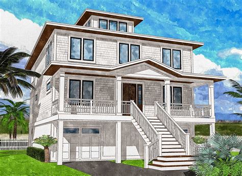 Simple Beach House Plans – Enjoy The Beach Life In Style - House Plans