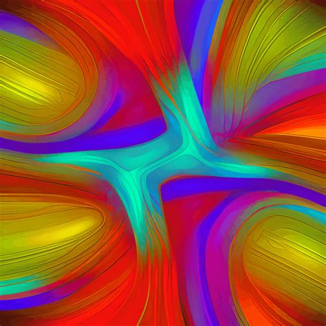 Boho Abstract Digital Art · Creative Fabrica