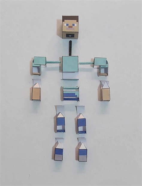 Pixel Papercraft Designs With Tags Minecraft, Character, 55% OFF