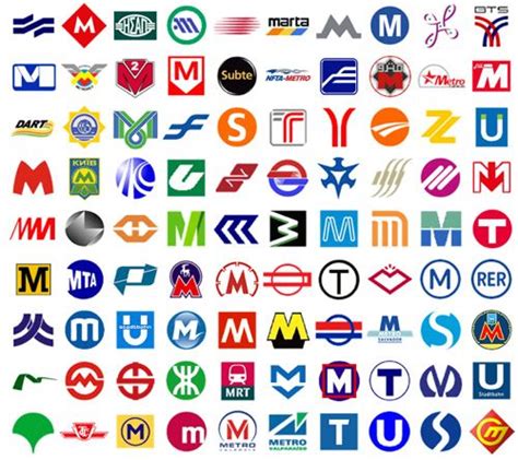 Metro Logos of the World - DesignTAXI.com | Logos, Metro, Metro system