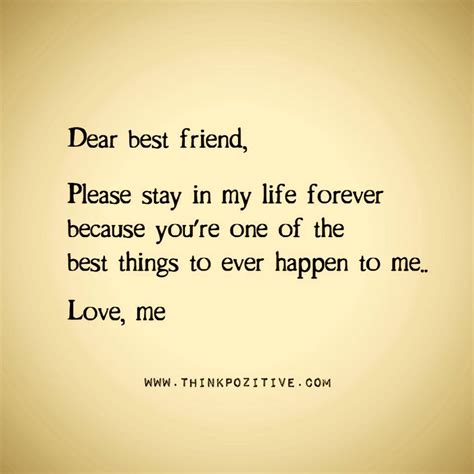 Dear Best Friend Quotes. QuotesGram