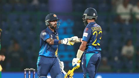 Cricket World Cup: Sri Lanka complete gritty run chase to down Netherlands