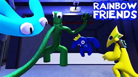 Blue, Green, Yellow, Cyan - Roblox Rainbow Friends Chapter 2 Indonesia ...