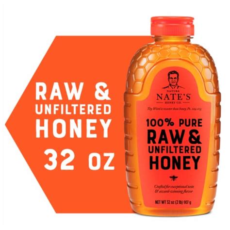 Nature Nate's® 100% Pure Raw & Unfiltered Honey, 32 oz - Kroger