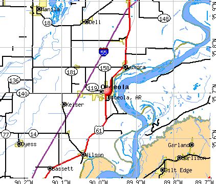 Osceola, Arkansas (AR 72370) profile: population, maps, real estate ...