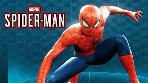 Spider-Man Ps4 - Classic Spider-Man Suit Gameplay Showcase - YouTube