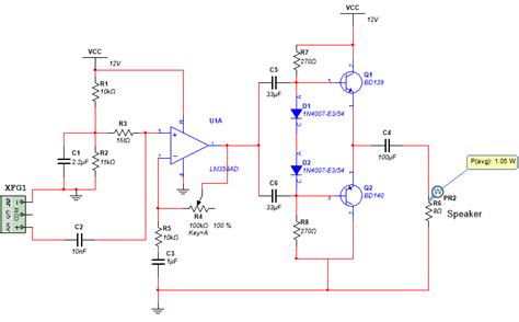 Class Ab Tube Amplifier Schematic