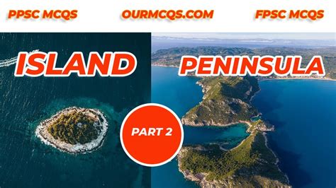 Important MCQS about Island and Peninsula of the world | PPSC MCQS ...