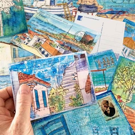 Postcards - Inspired by Greece