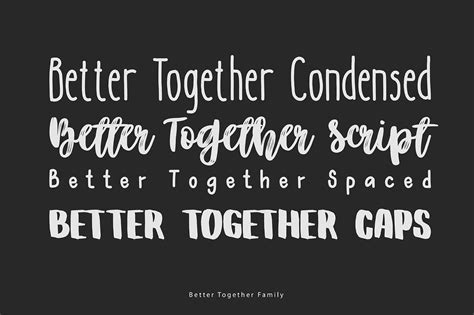 Better Together Script Font | xFonts.pro