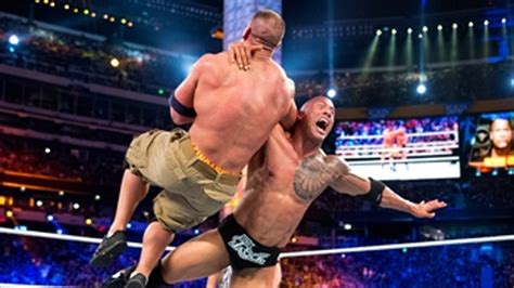 The Rock Vs John Cena Wrestlemania 29