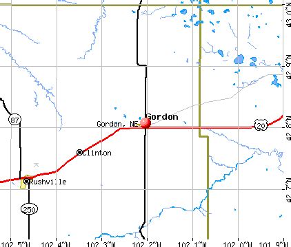 Gordon, Nebraska (NE 69343) profile: population, maps, real estate ...