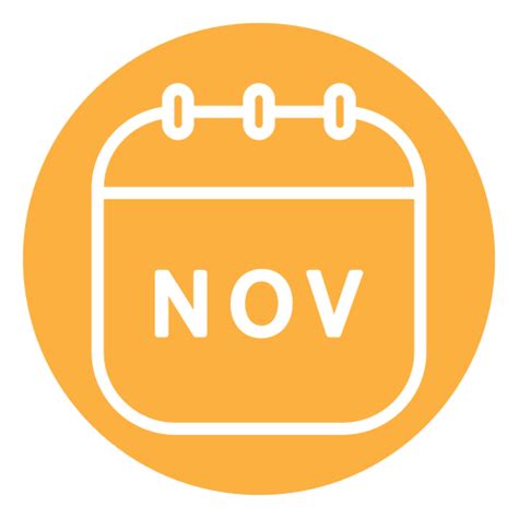 November Generic Flat icon