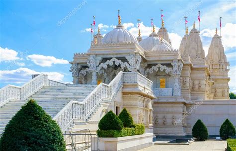 Hindu Temple in Neasden London — Stock Photo © VictorHuang #130701380