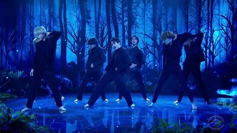 BTS's "Black Swan" Performance Turned the "The Late Late Show" Into a ...