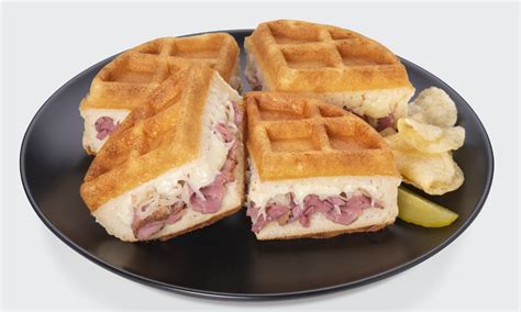 Reuben Stuffed Keto Waffle - Stuffed Waffle Makers - Recipes - Presto®